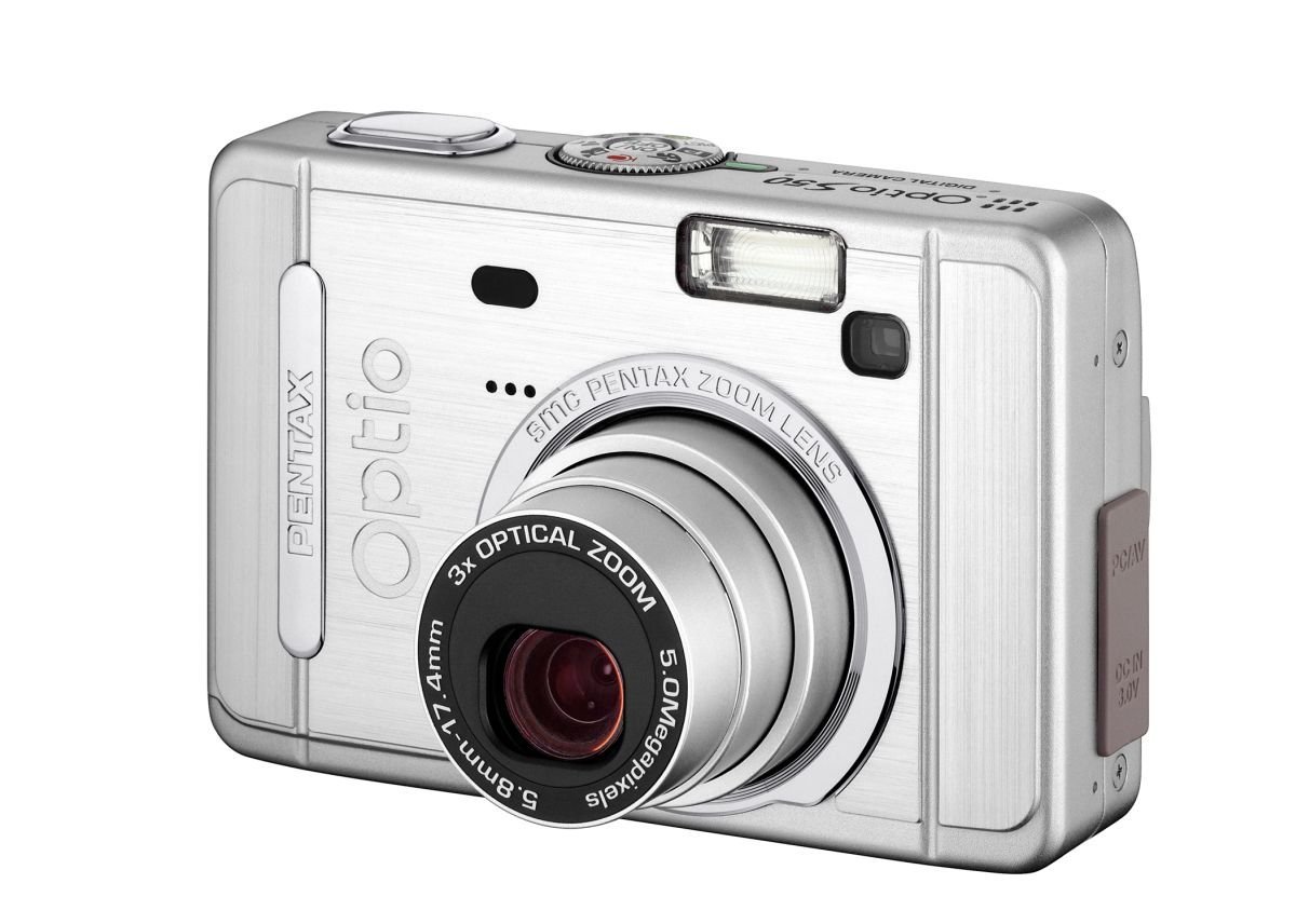 Pentax Optio S50 5MP Digital Camera with 3x Optical Zoom free image ...