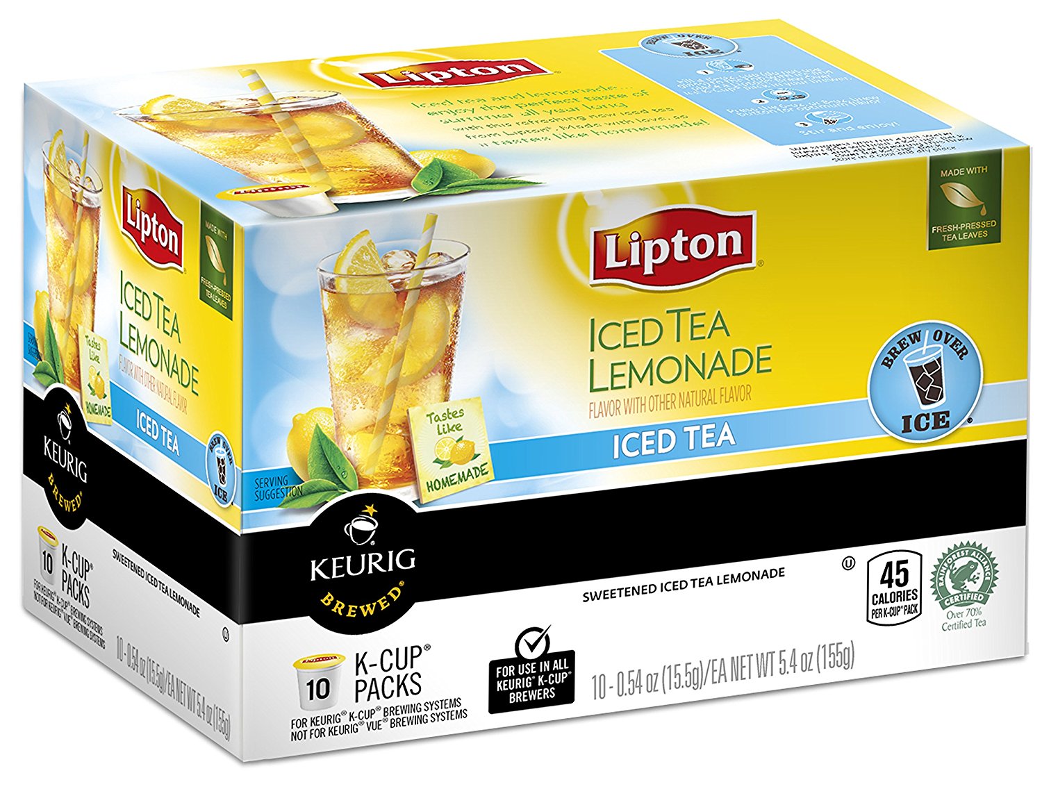 Lipton Iced Tea K Cups, Sweet 10 ct (Pack of 6) free image download