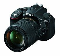 Nikon D5300 DX-format Digital SLR Kit w/ 18-55mm VR II and 55-300mm VR Lens Kit (Black) N14