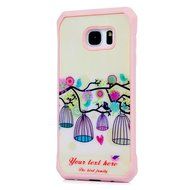 Badalink Galaxy S7 Edge Case Shockproof Drop Protection TPU Bumper Frame + Colorful Painting Hard PC Protective... N13