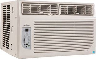 GARRISON 2477797 R-410A Through-The-Window Cool-Only Air Conditioner with Remote Control, 12000 BTU, White