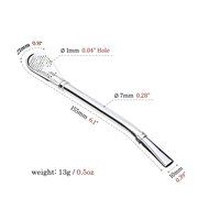 GFDesign Yerba Mate Bombilla Gourd Drinking Filter Straws Stirrer Food-Grade 18/8 Stainless Steel - Set of 2 with... N2