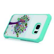 Badalink Galaxy S7 Edge Case Shockproof Drop Protection TPU Bumper Frame + Colorful Painting Hard PC Protective... N15