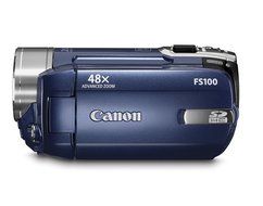 Canon FS100 Flash Memory Camcorder with 48x Advanced Zoom (Silver) N12