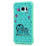 Badalink Galaxy S7 Edge Case Shockproof Drop Protection TPU Bumper Frame + Colorful Painting Hard PC Protective... N17