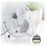 HOTGEE(TM) USB Mini Desk Cooler Fan Quietness Metal Computer Laptop PC Plug Charger Fans with Nail Dust Collector... N37