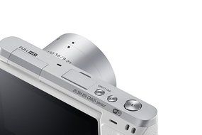Samsung NX Mini 20.5MP CMOS Smart WiFi &amp; NFC Mirrorless Digital Camera with 9-27mm Lens and 3" Flip Up LCD Touch... N44