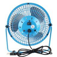 HOTGEE(TM) USB Mini Desk Cooler Fan Quietness Metal Computer Laptop PC Plug Charger Fans with Nail Dust Collector... N43