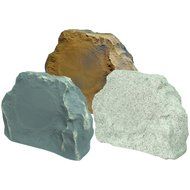 1 - 6.5", 150-Watt Outdoor Rock Speakers (Slate), 150W max, 6.5" injection-molded woofer, TFS5SL
