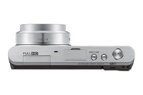 Samsung NX Mini 20.5MP CMOS Smart WiFi &amp; NFC Mirrorless Digital Camera with 9-27mm Lens and 3" Flip Up LCD Touch... N56