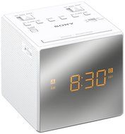 Sony ICFC1T Dual Alarm Clock Radio, White