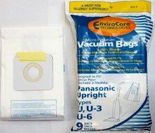 Vacuum Cleaner Bags 9 PANASONIC U U-3 U-6 M-C141M MC-V145M MC-115P vacuum bags Microfiltration