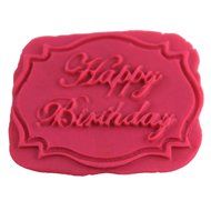 Mujiang Happy Birthday Silicone Candy Fondant Molds For Cake Sugarcraft Making Chocolate