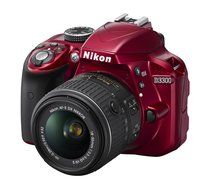 Nikon D3300 24.2 MP CMOS Digital SLR with AF-S DX NIKKOR 18-55mm f/3.5-5.6G VR II Zoom Lens (Grey) N7