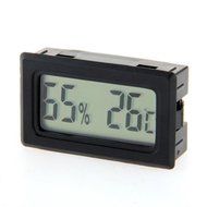 Black Tool Hygrometer Digital LCD Indoor Thermometer Temperature Humidity Meter N3