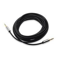 Cable Matters 2-Pack, Gold Plated 3.5mm Stereo Audio Cable in White 12 Feet