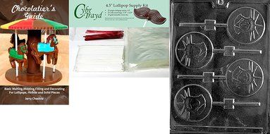 Cybrtrayd P014 Statue of Liberty Lolly Chocolate Candy Mold with Exclusive Cybrtrayd Copyrighted Chocolate Molding... N2