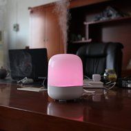 Essential Oil Diffuser HugeHard 300ml Portable Ultrasonic Aroma Humidifier with Color-Changing LED Light N4