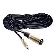 InstallerParts 10Ft XLR Male to 3.5mmm Stereo Male Cable &ndash;Can Be Used With Microphone Cables, Audio Interfaces... N3