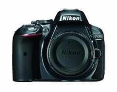 Nikon D5300 DX-format Digital SLR Kit w/ 18-55mm VR II and 55-300mm VR Lens Kit (Black) N23