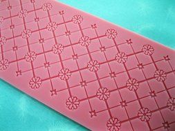 Anyana Fondant Silicone Mould Damask Muffin Cake Decorating Tool Flower Baking Mat Cook Gum Pastry Tool Kitchen...