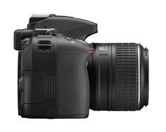 Nikon D5300 DX-format Digital SLR Kit w/ 18-55mm VR II and 55-300mm VR Lens Kit (Black) N27