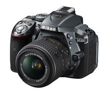 Nikon D5300 DX-format Digital SLR Kit w/ 18-55mm VR II and 55-300mm VR Lens Kit (Black) N29