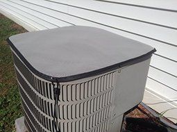 Air Conditioner Covers - Winter Breathable Tight MeshTop - 37x34 - Gray