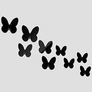 EverTrust(TM) real promotion special offer large pieces butterflies decor modern acrylic diy mirror 3d wall stickers... N4