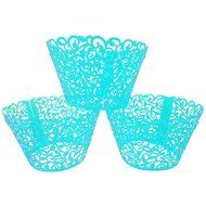 LEFV&trade; 24pcs Cupcake Wrapper Filigree Little Vine Lace Laser Cut Liner Baking Cup Muffin Case Trays Wraps Wedding... N4