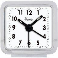 New EQUITY BY LA CROSSE 21038 Clear Quartz Alarm Clock