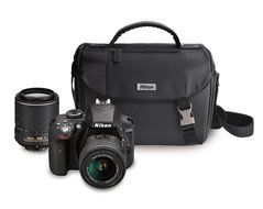 Nikon D3300 24.2 MP CMOS Digital SLR with AF-S DX NIKKOR 18-55mm f/3.5-5.6G VR II Zoom Lens (Grey) N8