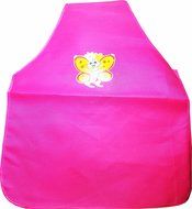 Kids Garden Apron (Butterfly on Dark Pink)