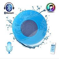 Ambox Water Resistant Bluetooth 3.0 Shower Speaker, Handsfree Portable Speakerphone with Built-in Mic, 6hrs of...