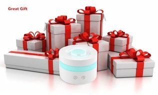 Erin Aromatherapy Essential Oils 100ml Diffuser Ultrasonic Cool Mist Humidifier ,7 Color Changing Light for Home... N3