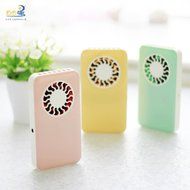 Yangtze town Mini Rechargeable Fan Portable Personal Pocket Fan Light Green(USPS Tracking,5-20 Shipping days) N13