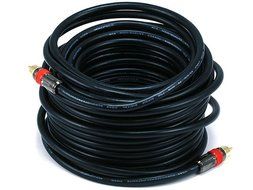Monoprice 102684 50-Feet High Quality RG6 RCA CL2 Rated Digital Coaxial Audio Cable N2