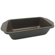 casaWare Loaf Pan 9 x 5-Inch Ceramic Coated Non-Stick (Silver Granite) N2