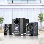 AXESS MSBT3907 2.1 Mini Entertainment System with Bluetooth
