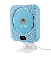ECHLIFE Latest Wall-mounted Bluetooth Hi-Fi CD Music Player with Remote Control, USB, TF Card, AUX In and Digital... N3