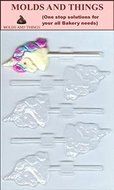 Molds and Things UNICORN Lolly Chocolate Candy Mold and Molding Instruction -Set of 3