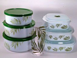 Corelle Bowls- Corelle - Bamboo Leaf - Mixing Bowls - Kitchen Storage - Drinking Glasses - Corelle - Mixing Bowls...
