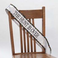 Hortense B. Hewitt Wedding Accessories Sash, Brown Camo Hunt is Over