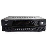 PYLE PT265BT Bluetooth 200W Digital Receiver Amplifier for Karaoke Mixing with Two Microphone Inputs &amp; Four Speaker... N2