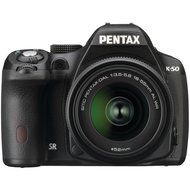 Pentax K-50 16MP Digital SLR Camera Kit with DA L 18-55mm WR f3.5-5.6 Lens (White) N16