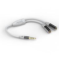 PlugLug - 4FT 3.5mm Male to Female Premium Auxiliary Audio Cable for Headphones, iPods, iPhones, iPads, Home /... N112