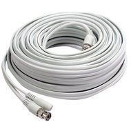First Alert BNC-300 RG59 300-Feet Coax Video and DC Power Cable (White)