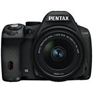 Pentax K-50 16MP Digital SLR Camera Kit with DA L 18-55mm WR f3.5-5.6 Lens (White) N19