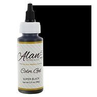 Super Black Premium Food Color Gel, 2 Ounces by Chef Alan Tetreault