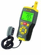 General Tools RHMG650 9-In-1 Thermo-Hygrometer with Pin/Pinless Moisture Meter